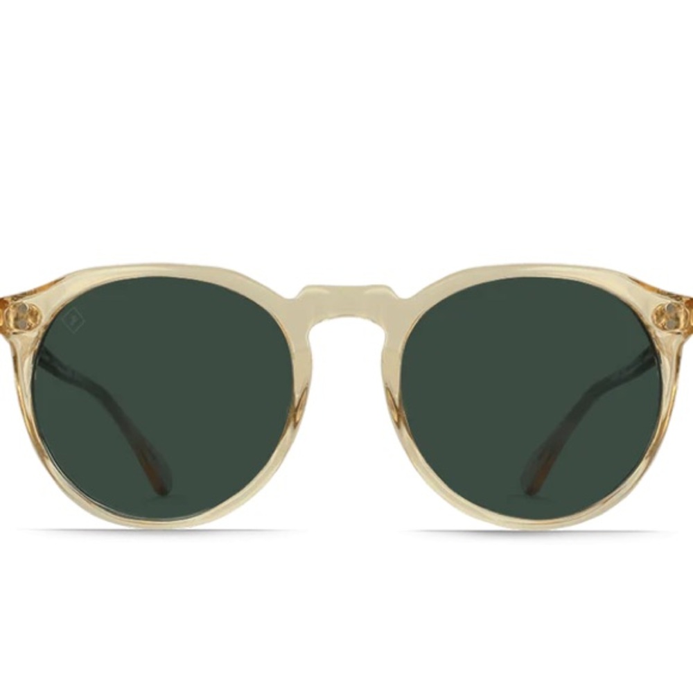 Raen Remmy 49 Polarized Sunglasses in Champagne Crystal